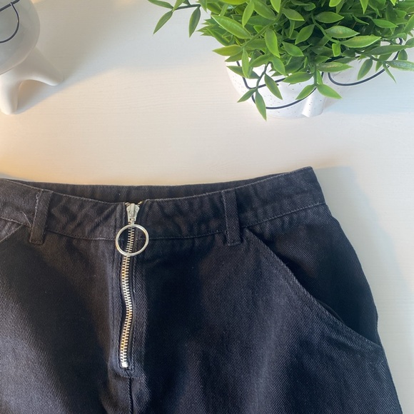 Black jean skirt - Picture 2 of 5